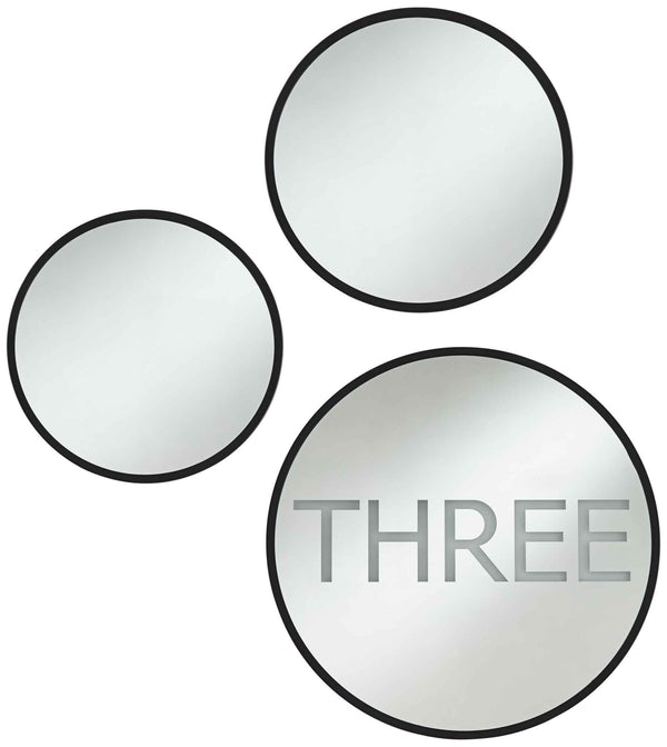 Mirror - 3PC Black - Third Floor - 40401