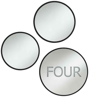Mirror - 3PC Black - Fourth Floor - 40402