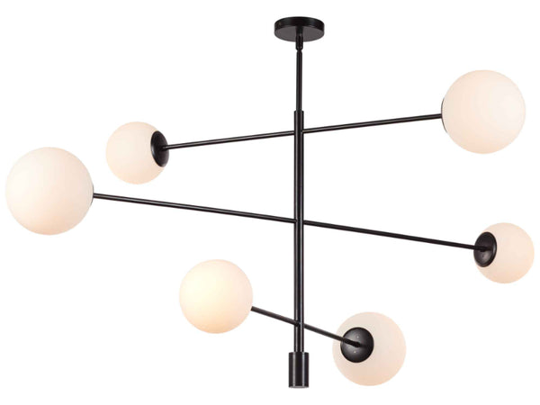 LBY-402B - Pendant @ High Back Trio Chairs 6LT