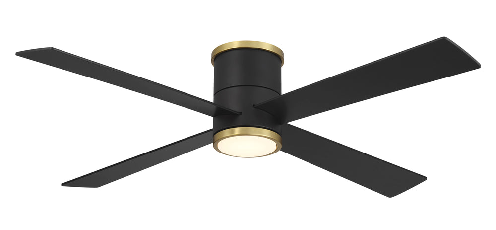 Falco Flush - 54" Led Flush Mount Ceiling Fan - F797L-CL