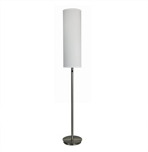LBY-406.1 - Floor Lamp - Linen Shade - Med Base