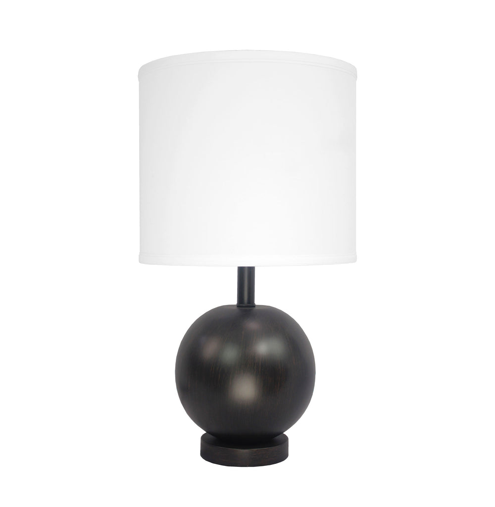 LBY-407.2 - Table Lamp - Linen Shade - Med Base