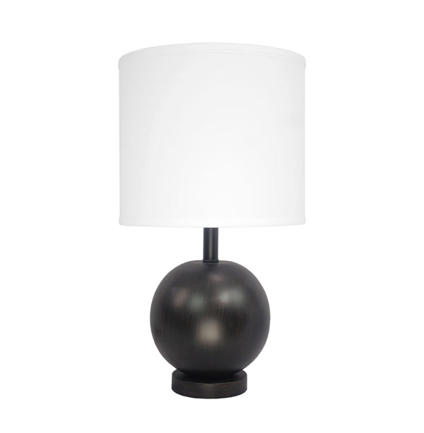 LBY-407.2 - Table Lamp - Linen Shade - Med Base