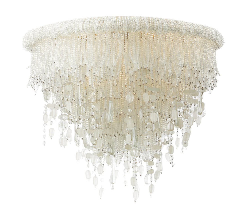Crystal Reign - 3Lt Flush Mount