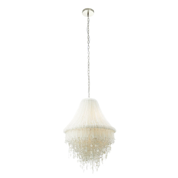 Crystal Reign - 25" 5Lt Pendant
