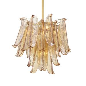 Regent - 4Lt Chandelier Amber