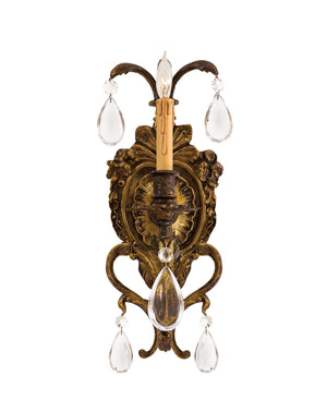 Metro - 1 Lt Wall Sconce with Droplets