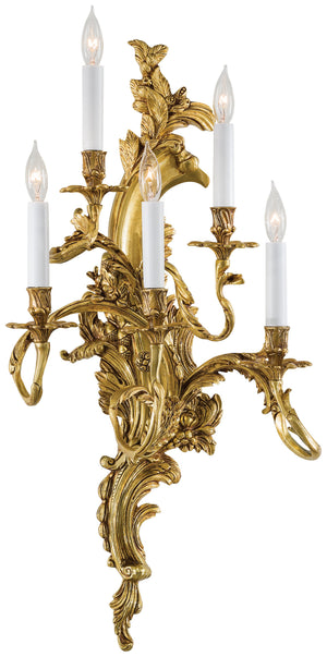 5 Light Wall Sconce Right