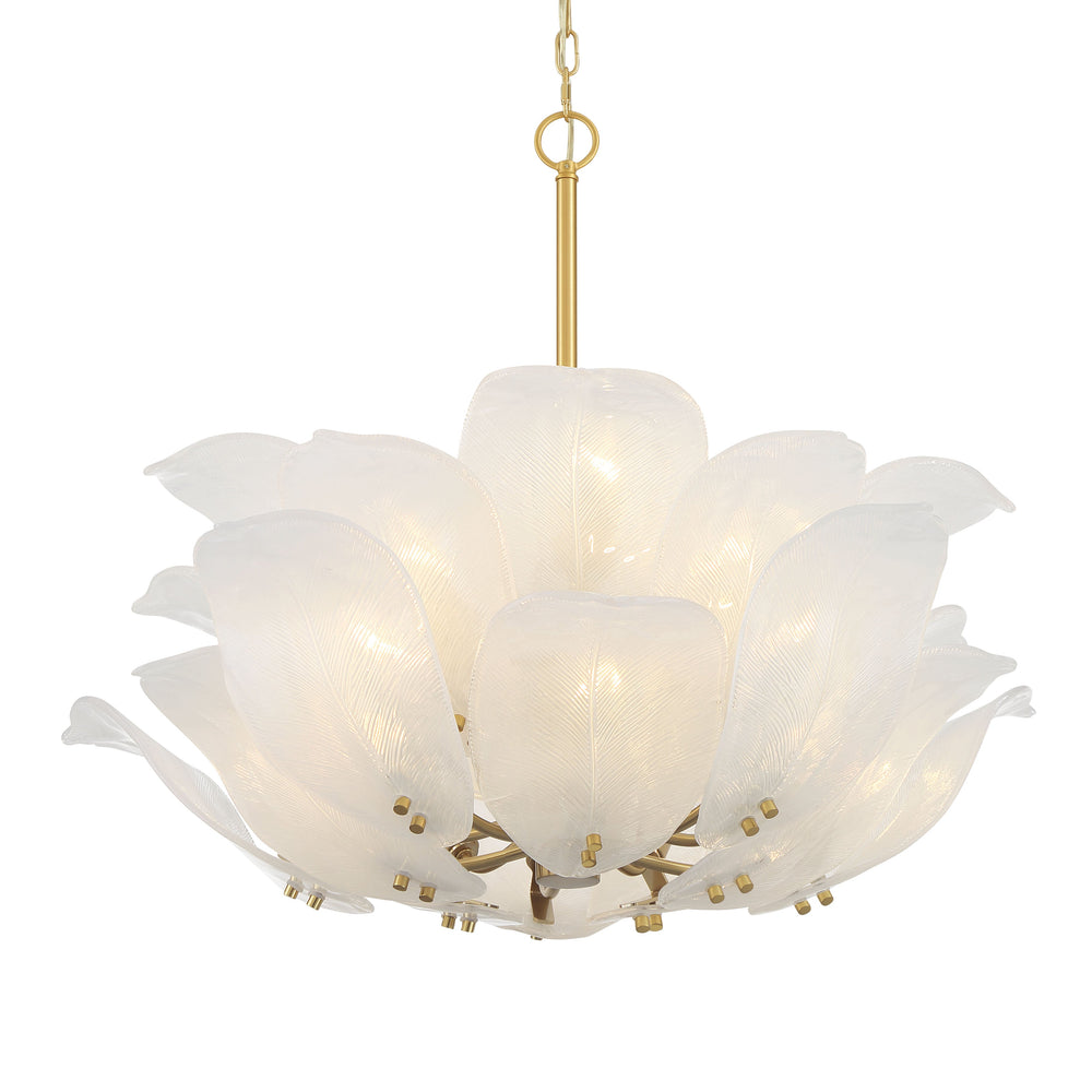 Orchid - 10 Light Pendant Bloomed