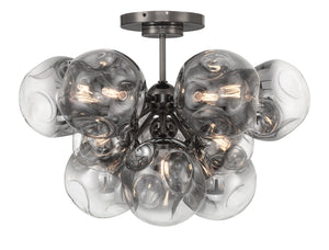 Neveh - 12 Light Semi Flush