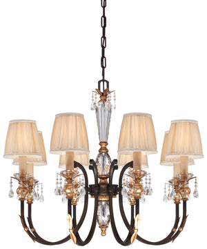 Bella Cristallo - 8 Light Chandelier