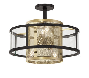 Soho - 4 Light Pendant And Semi-Flush