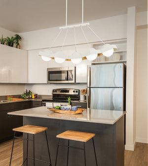 Five-O - LED Island Light - P1396-044G-L