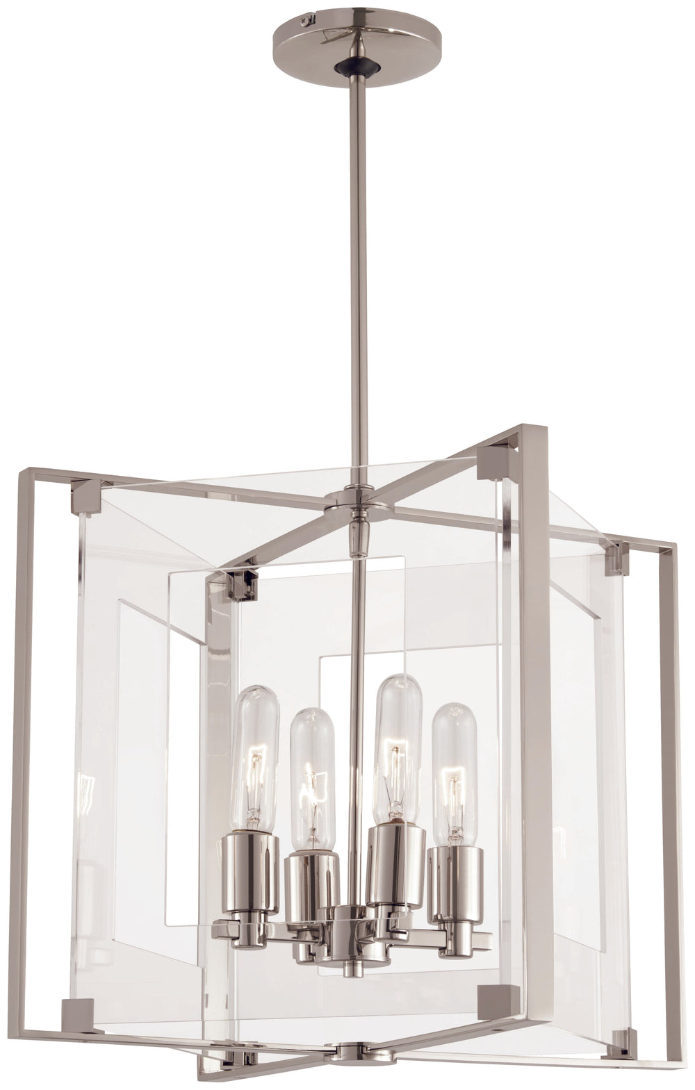 Crystal Clear - 4 Light Pendant - P1404-613