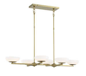 Scale - 6 Light Island LED - P1466-695-L