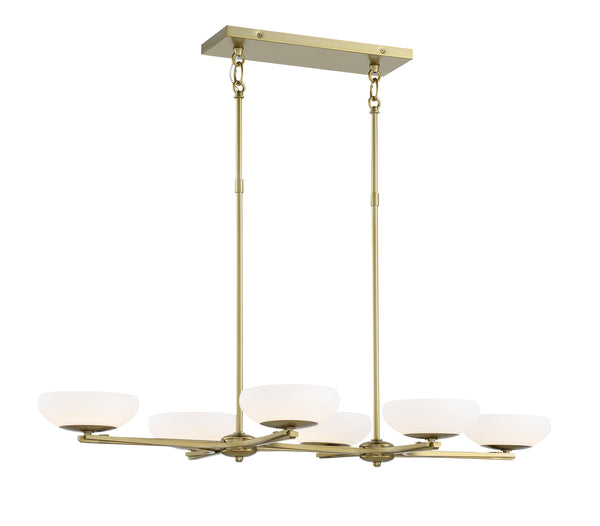 Scale - 6 Light Island LED - P1466-695-L