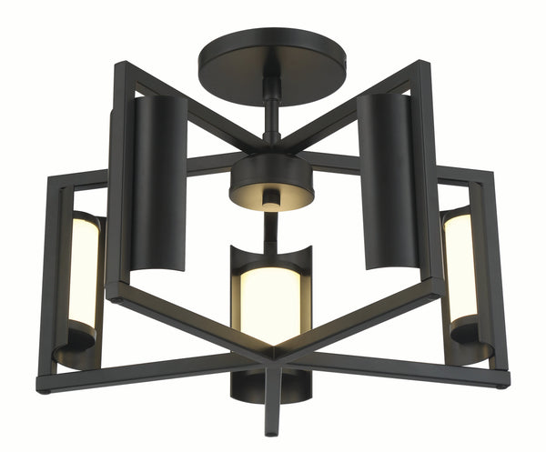 Trizay - 5 Light LED Flush Mount - P1554-66A-L
