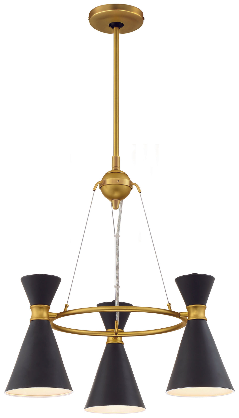 Conic - 3 Light Chandelier - P1823-248