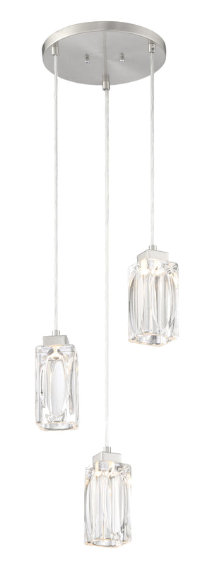 Putnam Place - 3 Light LED Pan Pendant - P1873-084-L