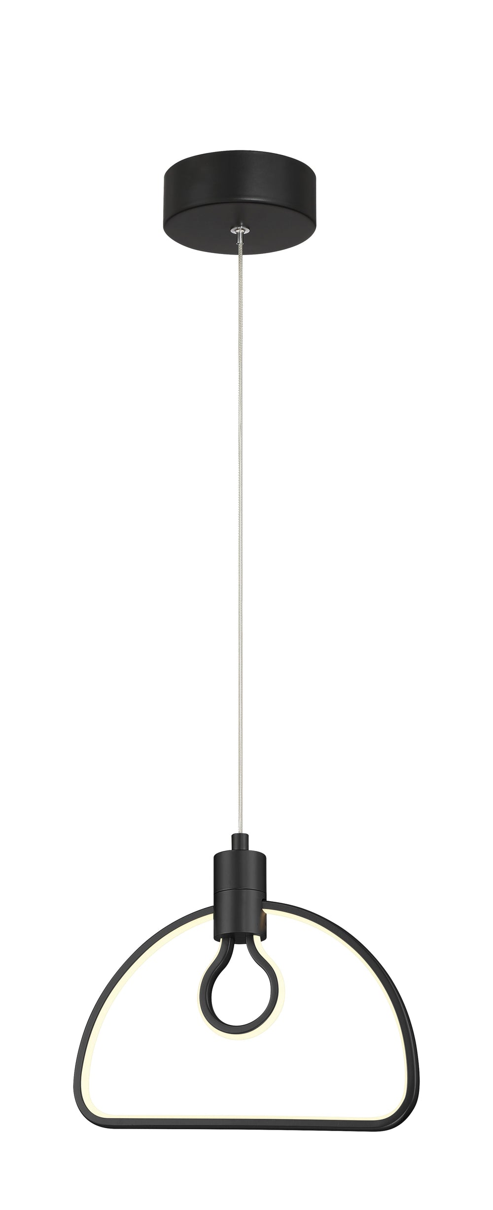 Edison'S Outline - 1 Light LED Pendant - P1903-66A-L