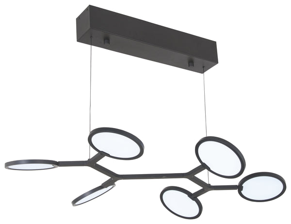 Bandalore - 6 Lt LED Island - P1951-66A-L