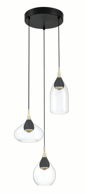 Arabesque - 11.25" LED Pan Pendant - P5463-884-L