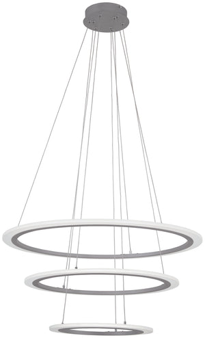 Discovery - 3 Ring LED Pendant - P8143-609-L