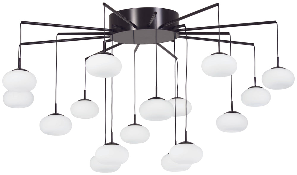 George'S Web - LED Chandelier (Convertible To Semi Flush) - P8239-671-L